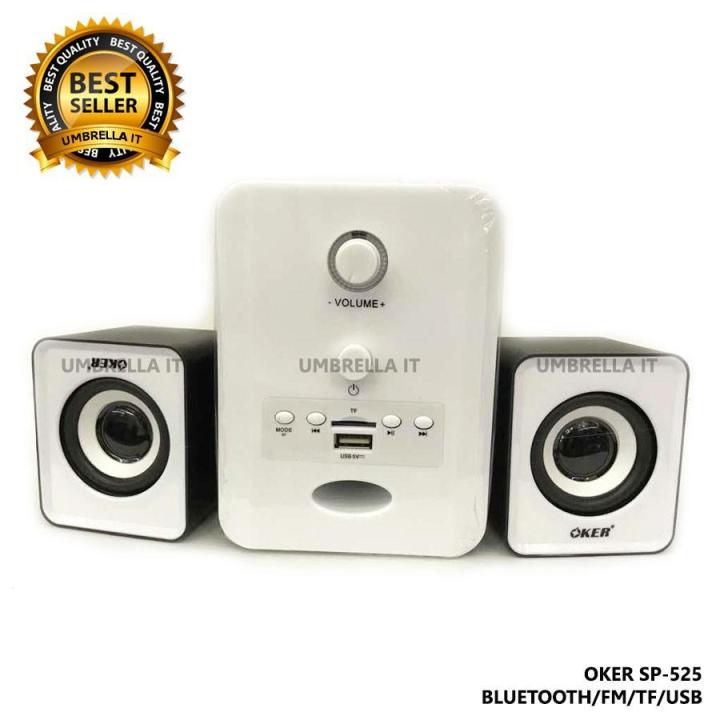 best-seller-oker-ลำโพงบลูทูธ-sp-525-bluetooth-fm-tf-usb-speaker-micro-2-1-650w-แถมฟรีอแดปเตอไว้ใช้กับลำโพง-ที่ชาร์จ-หูฟัง-เคส-airpodss-ลำโพง-wireless-bluetooth-คอมพิวเตอร์-โทรศัพท์-usb-ปลั๊ก-เมาท์-hdm