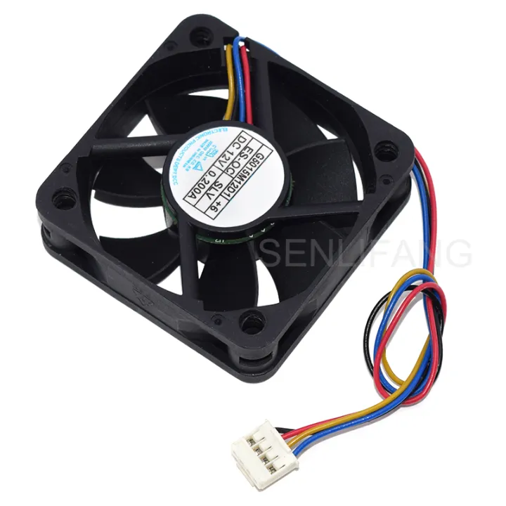 original-for-g5015m12d1-6-car-audio-cooling-fan-dc-12v-0-2a-5015-50-50-15mm-5cm-4-wires