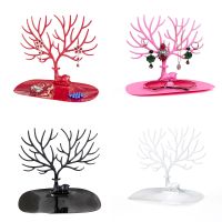 NEEDWAY Stand Hanger Deer Tree Shape Tray Jewelry Display Rack