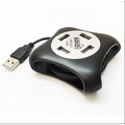 signo USB 2.0 Hi-Speed HUB 4 port รุ่น HB-157Blk