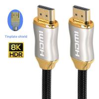 1M 2M 3M 8K สาย Hdmi ที่เข้ากันได้4K 120Hz Uhd Hdr 48Gbps V2.1สำหรับ Xiaomi ทีวีซัมซุง Ps4สวิทช์สลับสัญญาณอุปกรณ์กล้อง GoPro วิดีโอเสียง