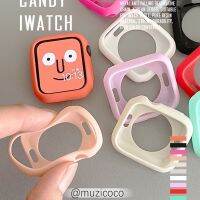 เคสนาฬิกาข้อมือ สีแคนดี้ สําหรับ 45 มม. 41 44 40 8 7 6 5 4 3 2 i-Watch 49