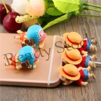 【Ready Stock】 ﺴ☇ B40 One Piece Chopper Luffy Zoro Cable Protector Bite Cute Cartoon Bite USB Charge