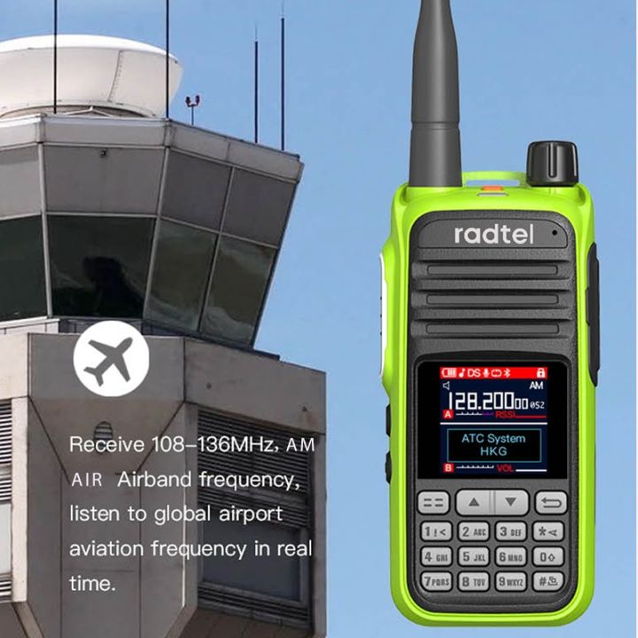 rt-420-j116วิทยุสมัครเล่นแบบสองทางวิทยุสมัครเล่นคลื่นวิทยุแบบสองทางวิทยุ256ch-วิทยุสื่อสาร-noaa-vox-usb-sos-lcd-สีวิทยุติดตามตัวสำหรับตำรวจการบิน
