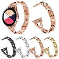 20mm 22mm X Type Strap Diamond Bracelet for Samsung Galaxy Watch 6 5/Pro 4 Classic Band 40mm 44mm 45mm 43mm 47mm 42mm Active 2 Shoes Accessories