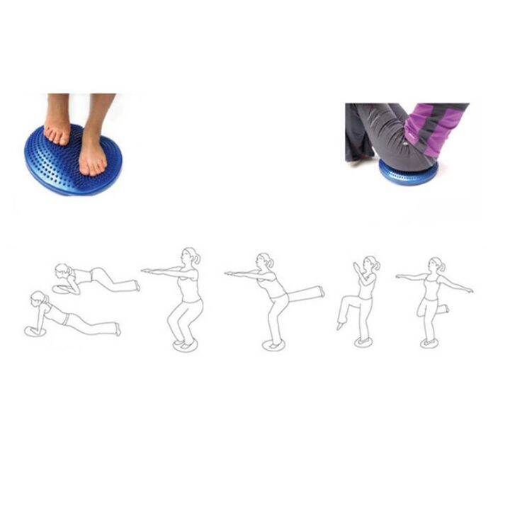 yoga-balls-massage-pad-inflatable-balance-cushion-disc-mat-fitness-exercise-training-ball-rehabilitation-pad