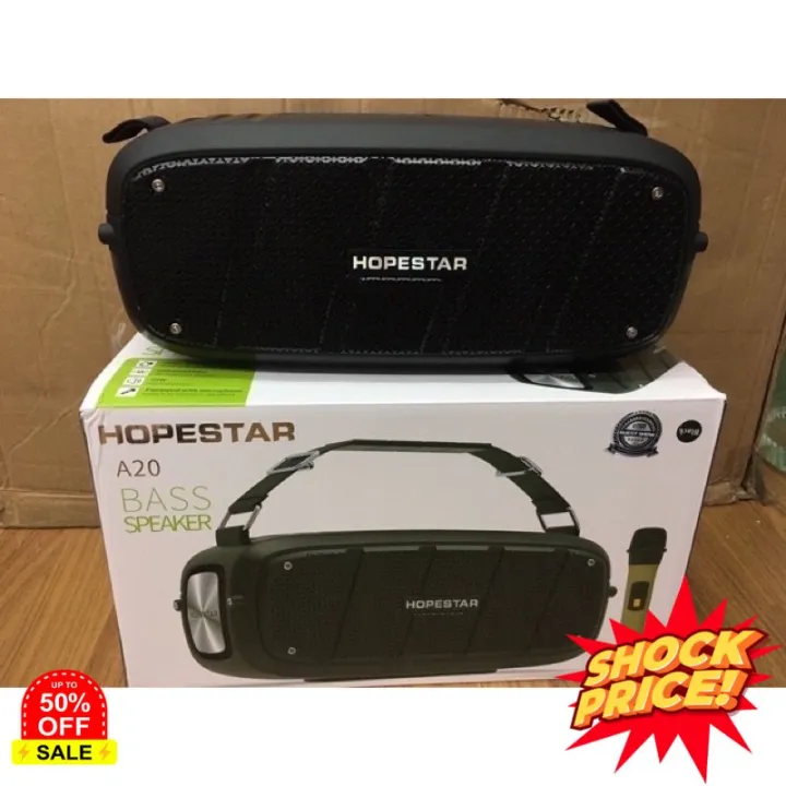 Hopestar A20 Pro ลำโพงปาร์ตี้คาราโอเกะบลูทูธ แถมไมค์1ดัวด้วย คุ้มสุดๆ ...
