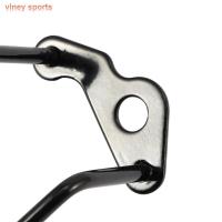 VINEY จักรยานเสือหมอบสีดำทนทานจักรยานเสือภูเขาป้องกัน GIR Belakang จักรยาน Derailleur Guard Chain Stay Guard Accessories