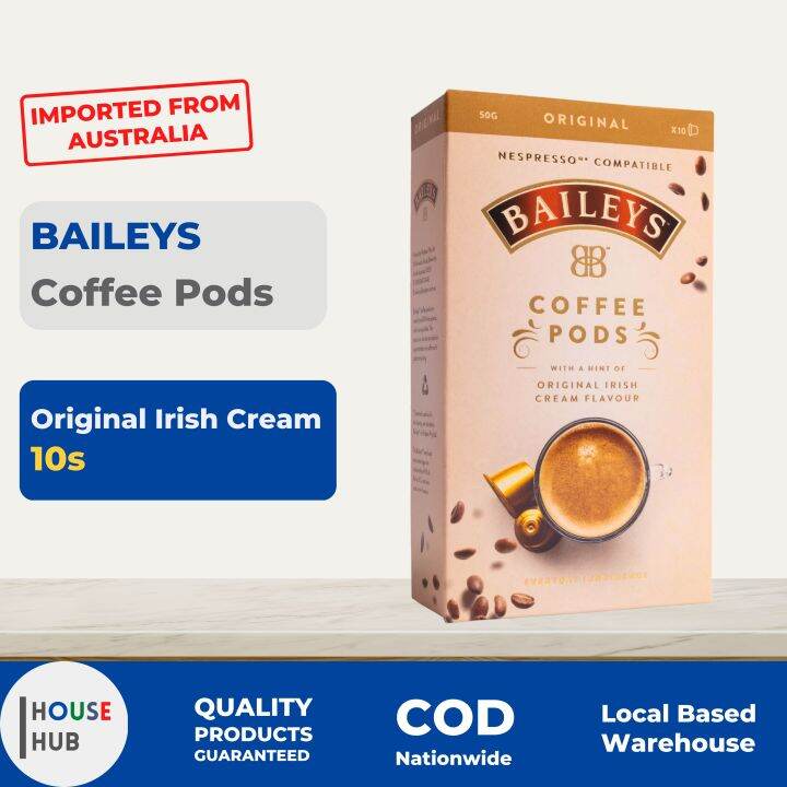 Baileys Nespresso Compatible Coffee Pods Original Irish Cream, 10s ...