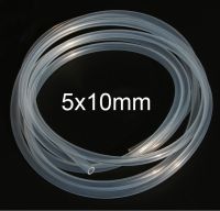 ท่อซิลิก้าเจลเปลี่ยนสีอาหาร5X10มม. 5เมตรท่อซิลิโคนมีท่อซิลิโคนพรุนท่อเส้นเลือดฝอย Fda รสจืด