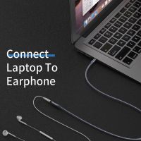 ”【；【-= Essager Phone Earphone Extender Cable 3 5Mm Extension Cord Headphone Headset Braided Audio Cable  2 Meter