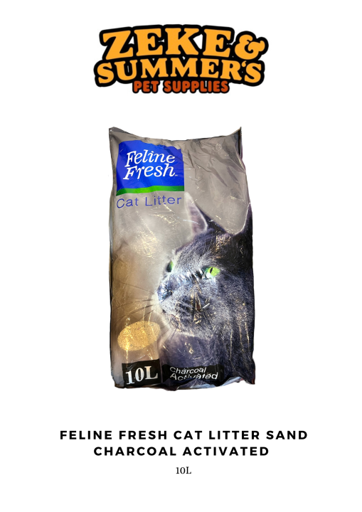 Feline Fresh Bentonite Cat Litter Sand 10L Lazada PH