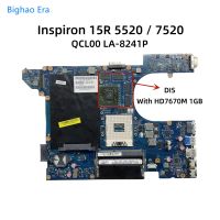 LA-8241P QCL00สำหรับ Inspiron 15R 5520 7520เมนบอร์ดแล็ปท็อปพร้อม HM77 HD7670M 1GBCN-0N35X3 04P57C 06D5DG