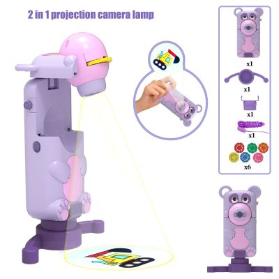 Children Mini Led Projector Art Drawing Table Light Toy for Kids Painting Board Learn to Draw Tools Educational Art Craft Toys