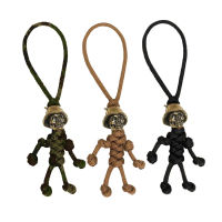 Car Pendant Backpack Pendant Metal Pendant Doll Keychain Helmet Skull Head Skull Head Keychain Braided Keychain