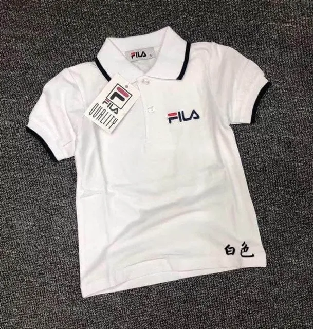 Fill Polo shirt for kids 4colors 5-10yrs | Lazada PH