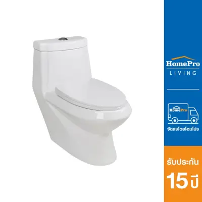 HomePro สุขภัณฑ์ 1 ชิ้น MOYA SN-T008 3/6L สีขาว