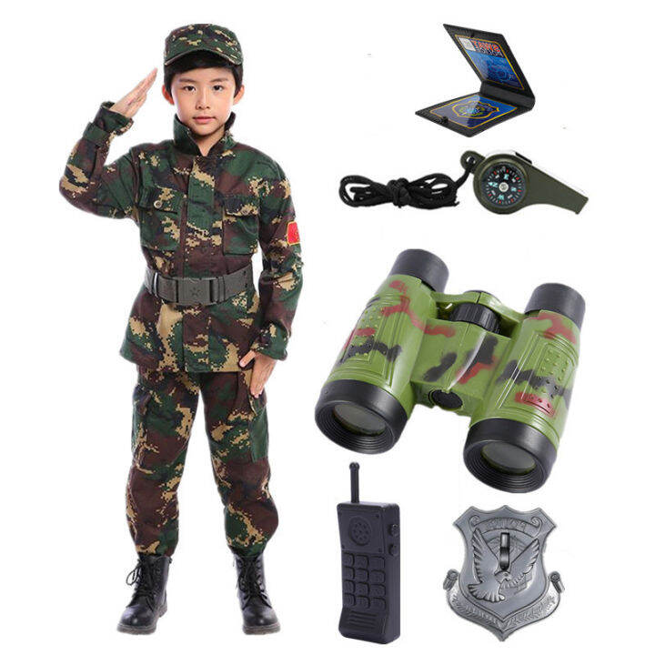 Kids Soldier Costume for Kids Party Army Costume Military Costumes for