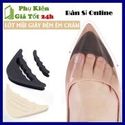 Siêu Êm Bộ 2 Lót Mũi Giày Đệm Êm Chân Chống Đau Chân, Chống Rộng Giày