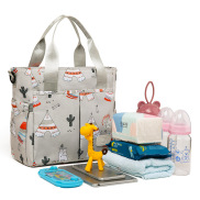 Túi xách giữ nhiệt bình sữa đa năng chống nước đựng chứa đồ cho mẹ bé