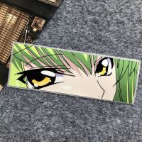 ☇☼▬ JDM Anime Eyes Reflective Car Stickers Decor Car Body Window Bumper Motorcycle Motorbike Motorcross Scooter Decals for Honda BMW