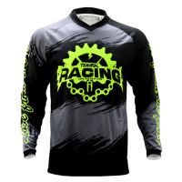 Mtb Racing Long Sleeve Downhill Jerseys Downhill Shirt 100 Polyester Cycling Jerseys Mountain Bike DH Shirt Bicycle Racing Wear