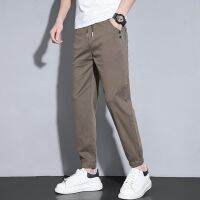 【hot seller】 overalls high-end sports spring and summer trendy thin handsome simple outdoor slim niche retro mens