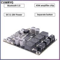 CUWRYG ที่มีคุณภาพสูง การเชื่อมต่อแบบไร้สาย อินพุตสเตอริโอ3.5มม. 5.0ที่รองรับบลูทูธ บอร์ดแอมพลิฟายเออร์ ชิป TPA3118 เครื่องขยายเสียงพลังเสียง