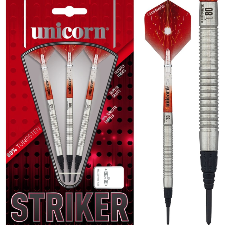 UNICORN STRIKER 80% TUNGSTEN 24G DARTS main image 0