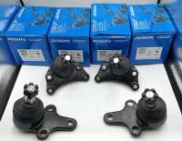 ลูกหมากปีกนกบน+ล่าง AISIN สำหรับรถ  TOYOTA MIGHTY-X  ไมตี้-เอ็กซ์ / TOYOTA TIGER 2WD ไทเกอร์ ขับ2ล้อ  (1ชุดลูกหมากบน 2ตัว+ล่าง2ตัว ) (JBJT-4024/JBJT-4026 )