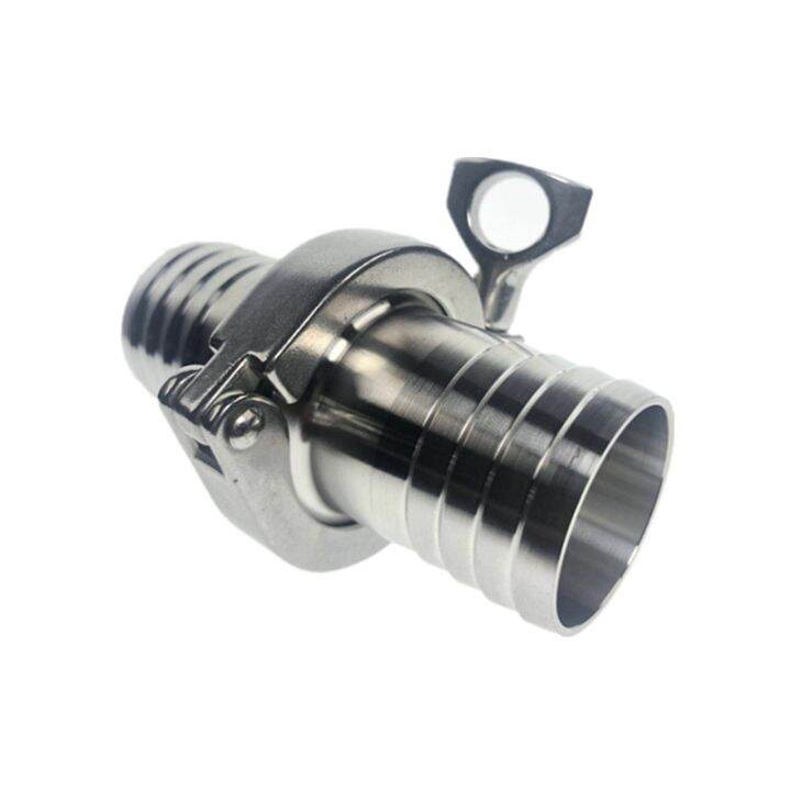 ptvwfq Sanitary Hose Barb Ferrule +Tri Clamp + PTFE Gasket Stainless