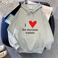 Sturniolo Triplets Manga Hoodies Comic Sweatshirt Cute Cartoon Streetwear Harajuku Casual Winter Clothes For Men/Women Oversized Size Xxs-4Xl