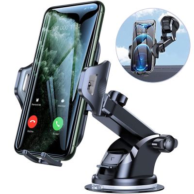 Car Phone Mount Long Arm Suction Cup Sucker Car Phone Holder Stand Mobile Cell Support For iPhone Huawei Xiaomi Redmi Samsung Car Mounts