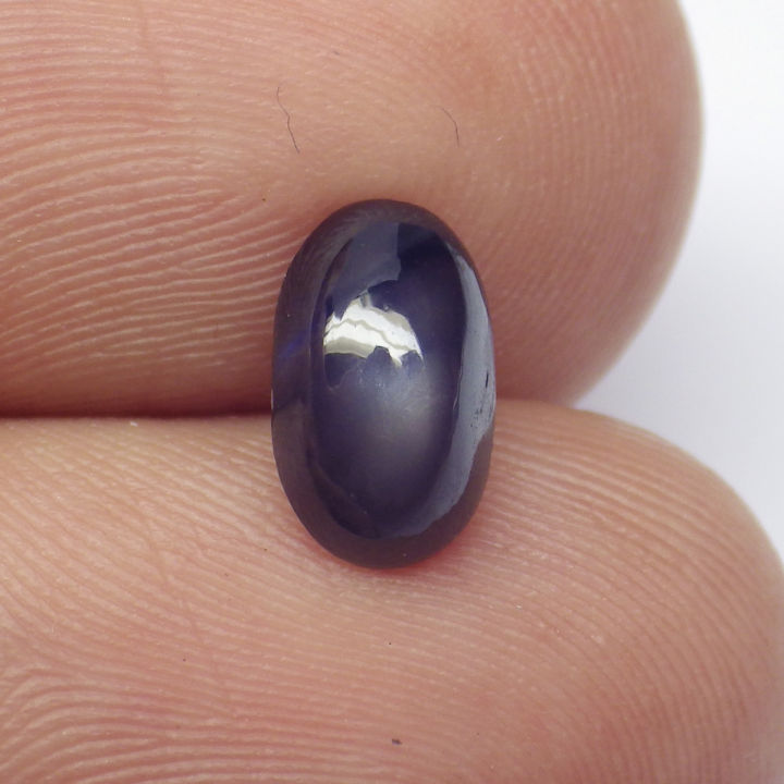 พลอย-สตาร์-แซฟไฟร์-ดิบ-ธรรมชาติ-แท้-unheated-natural-black-blue-star-sapphire-หนัก-2-00-กะรัต