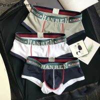 3 Pieces Mens Panties Cotton Men Underwear Boxer Shorts Cotton Thin Section Breathable Personality Underpants 2023 New Fashion