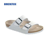 รองเท้าแตะลำลอง Birkenstockรองเท้าแตะ Men Arizona Classic Birko-Flor White Core Sandals