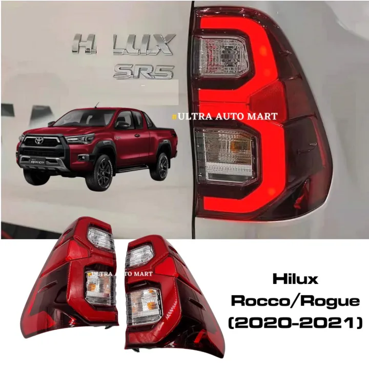 (Toyota Hilux Revo Rocco Rogue 2020 2021) Left/Right Car Rear Taillight