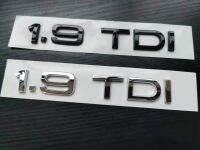 【LZ】❅❉  Emblema da Etiqueta para Audi Cromo Preto Brilhante ABS 1.9 TDI Corpo Do Carro Acessórios Traseiro Tronco 1 Pc