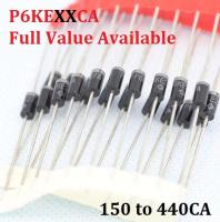 【CC】 20PC P6KE150CA P6KE180CA P6KE200CA P6KE220CA P6KE250CA P6KE300CA P6KE400CA P6KE440CA 150/180/200/220/250/300/400/440CA Diode