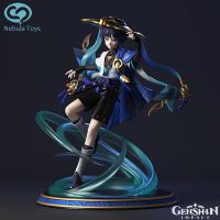 Corinada 27cm Genshin Impact Wanderer Anime Figures Gk Action Figurine Pvc Statue Model Doll For Kids Decoration Collectible Toys Gifts