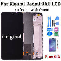 หน้าจอ6.53นิ้วสำหรับ Xiaomi Redmi 9AT จอแสดงผล LCD Touch Screen Digitizer สำหรับ M2006C3LVG LCD เปลี่ยนชิ้นส่วนศัพท์ Assembly