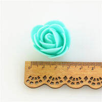 【Cw】500pcs 3cm Mini Artificial PE Foam Rose Flower Heads For Wedding Home Decoration Handmade Fake Flowers Ball Craft Party Supplies