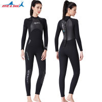 Dive &amp; Sail 3MM Diving suit dive Equipment Water Sports Wet Jump Suits Swimwear Wetsuit Winter For WomenMan Neoprene Wetsuits