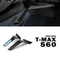 อุปกรณ์เสริม560 T-MAX สำหรับรถจักรยานยนต์ยามาฮ่า T-MAX560ทีสูงสุด TMAX560 TMAX 2022 2023รถจักรยานยนต์ใหม่มุมมองด้านหลังกระจกปรับได้ CNC อลูมิเนียม