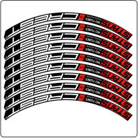 สติกเกอร์สำหรับจักรยาน MTB ขอบสติ๊กเกอร์ถนนล้อ D Ecals กว้าง20มิลลิเมตร24 "26" 27.5 "29" 700C สากลขี่จักรยานฟิล์มอุปกรณ์จักรยาน