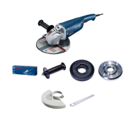 BOSCH เครื่องเจียรไฟฟ้า ขนาด 7 นิ้ว 2,200 วัตต์ รุ่น GWS2200-180 สีน้ำเงิน ของแท้พร้อมส่งโดยตัวแทนจำหน่าย