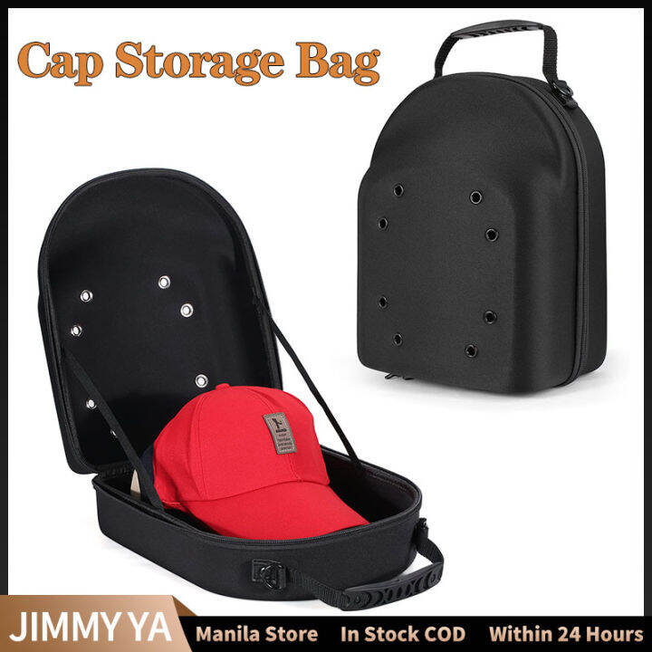Portable Baseball Hat Case with Shoulder Strap Three Ventilation