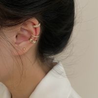 【YF】 Delicate Zircon Cute Clip Earrings Female Buckle Ear Cuff No Piercings Fake Cartilage for Women 2023Fashion Jewelry