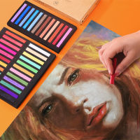 12243648 Colors Painting Chalk Set Stick Toner Drawing Line Lower Adhesion Students Smooth Hair Dye Solid Powder Soft Pas