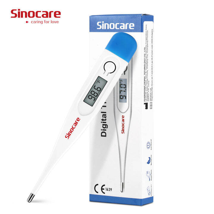 Sinocare Thermometer for Fever, Digital Basal Body Thermometer Oral, Armpit or Rectal